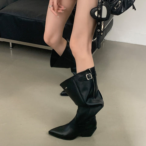 European And American-style High Boots For Women